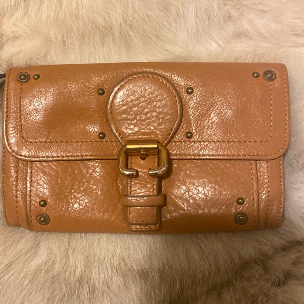 AUTHENTIC CHLOE Paddington Leather Wallet GUC